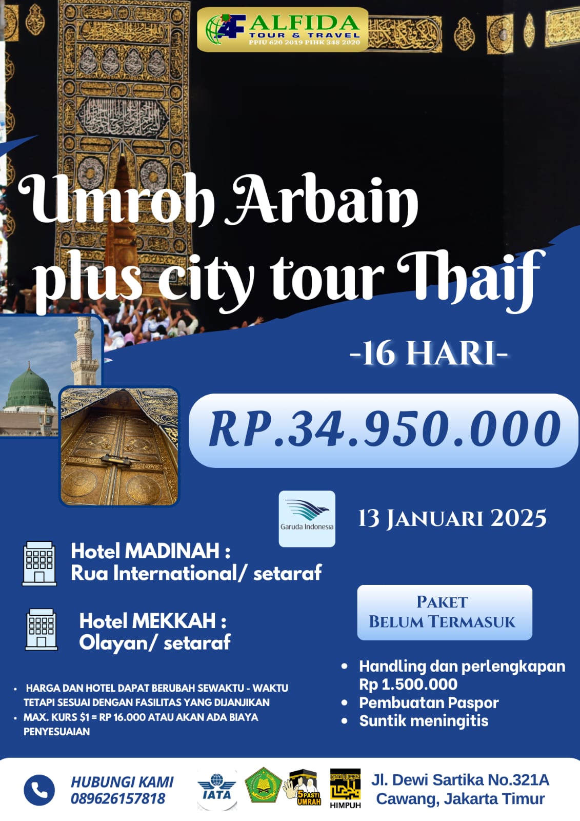 UMROH ARBAIN 2025