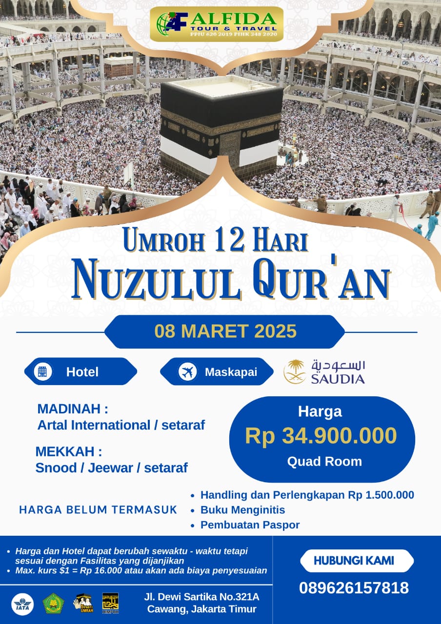 UMROH NUZULUL QURAN